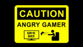 Angry gamer